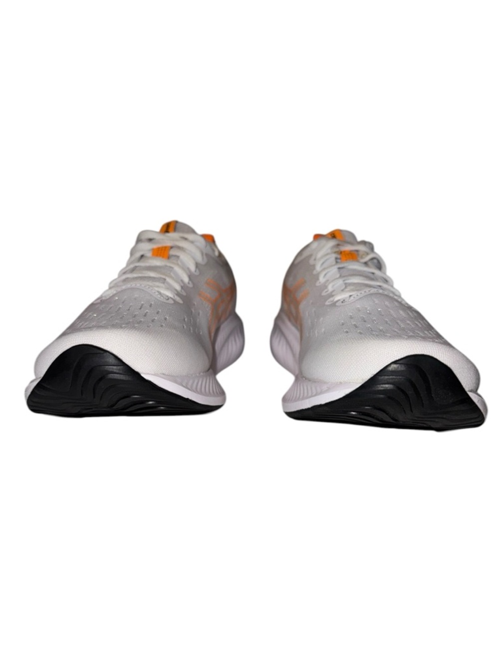 Asics White Sneakers with Bright Orange Accents - Picture 3 of 7